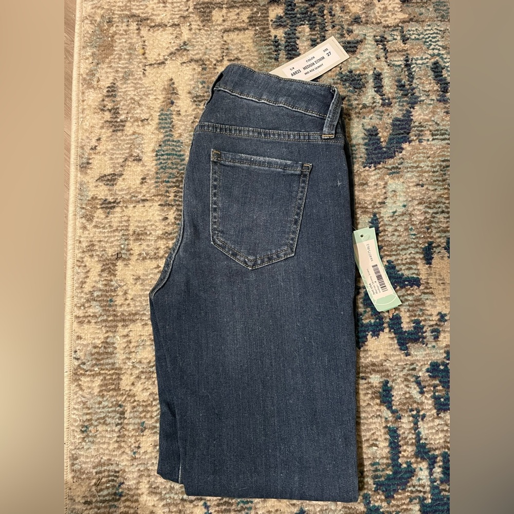 JUSTUSA Medium Wash Skinny Jeans 27